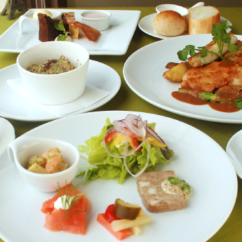 ディナーメニューの写真